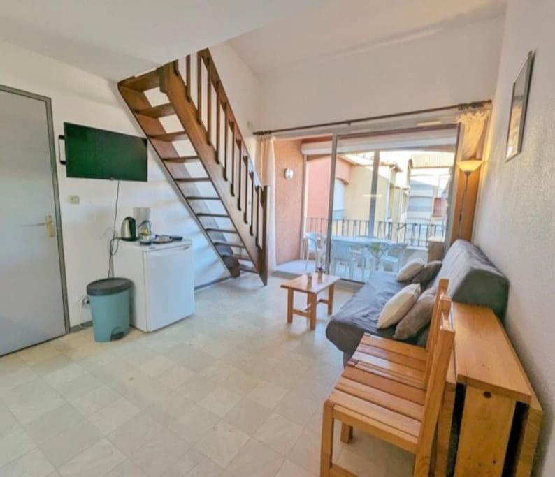 Duplex En Front De Mer - 7 Pers-Terrasse & Parking Аржель-сюр-Мер Экстерьер фото
